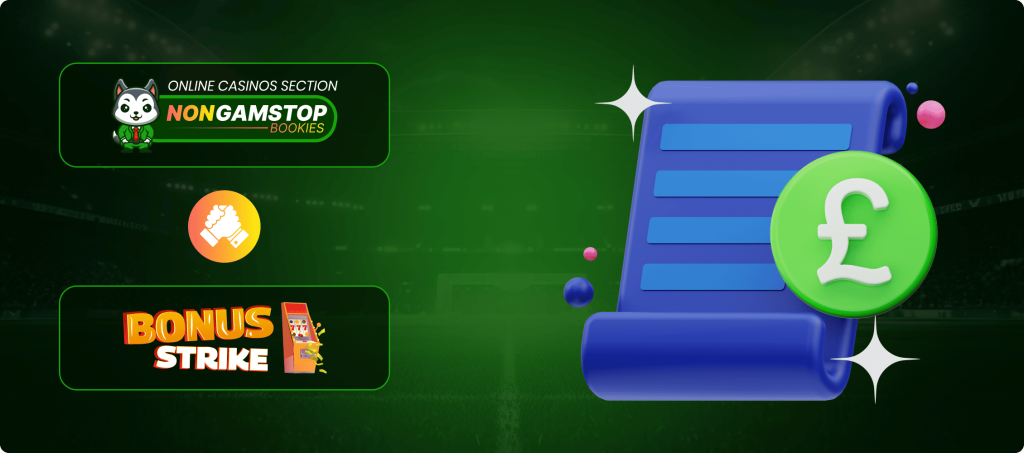 Bonus Strike Casino Licence Banner