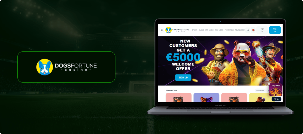 DogsFortune Casino Banner