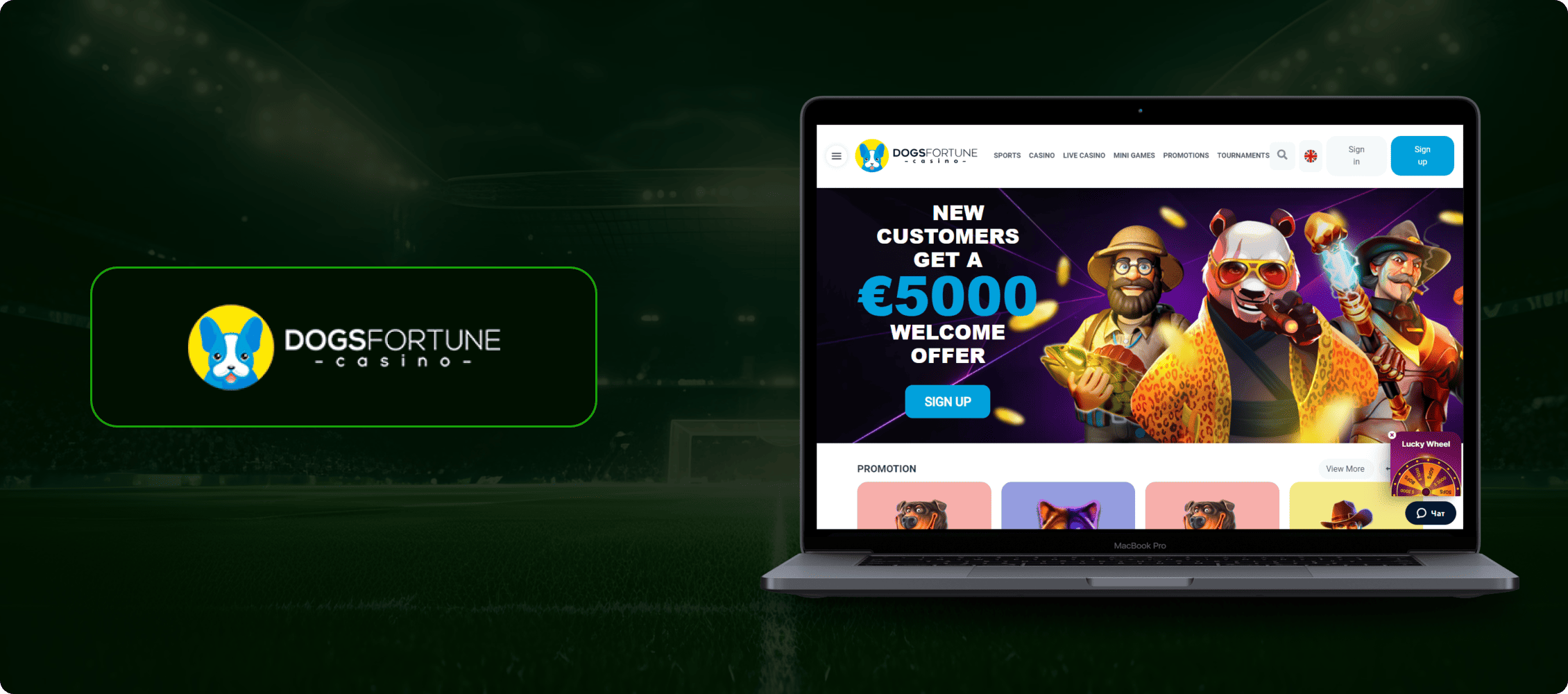 DogsFortune Casino Banner