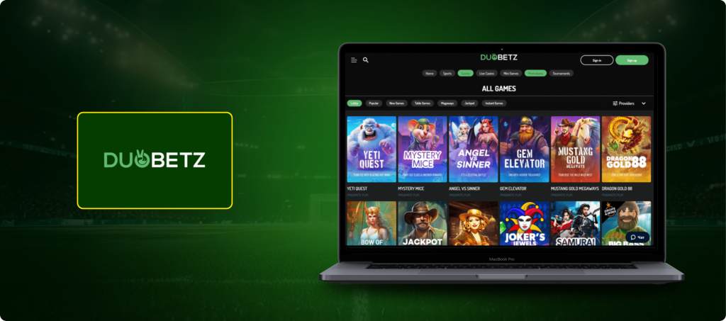 DuoBetz Casino Banner