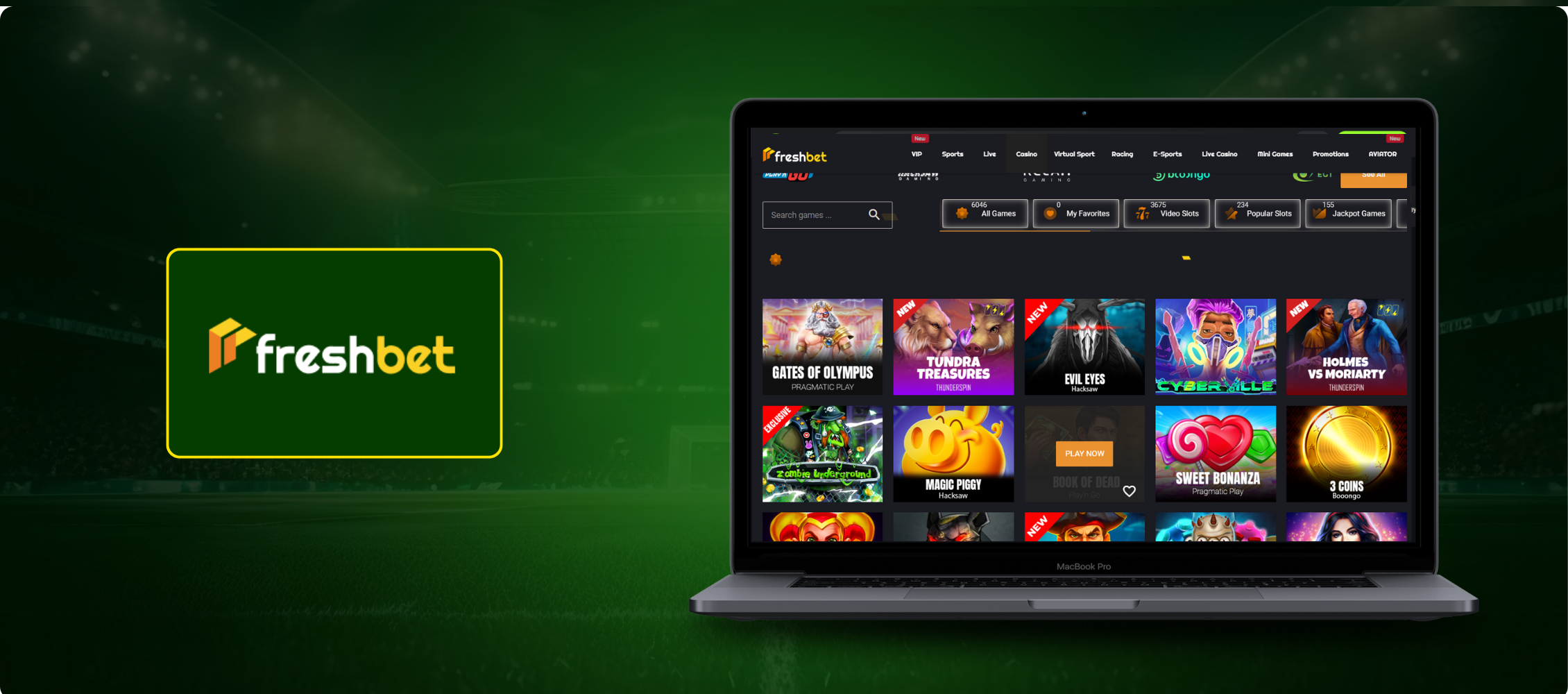 FreshBet Casino Banner