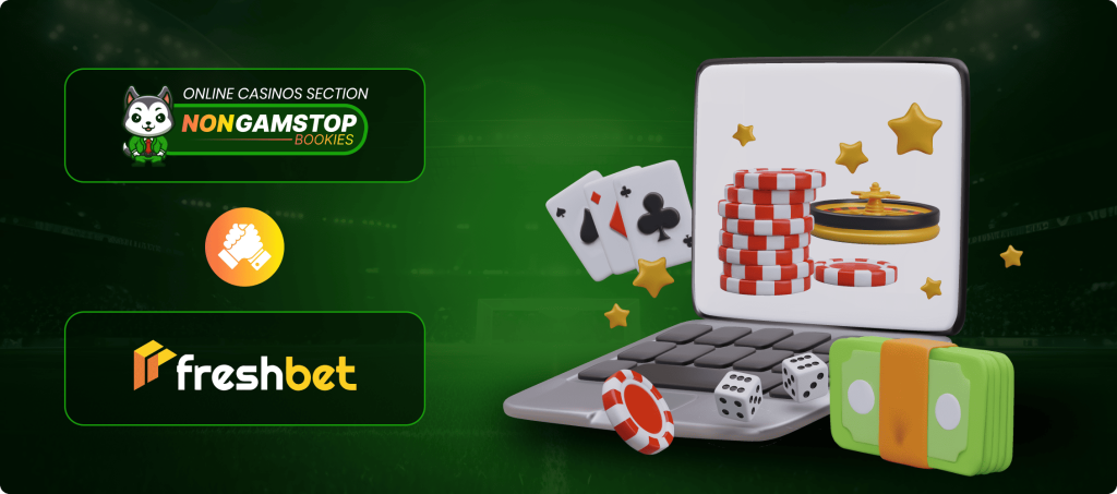Freshbet Casino Interface and User Experience Banner