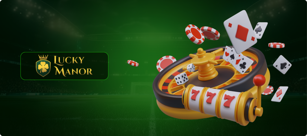 Lucky Manor Casino Games Banner