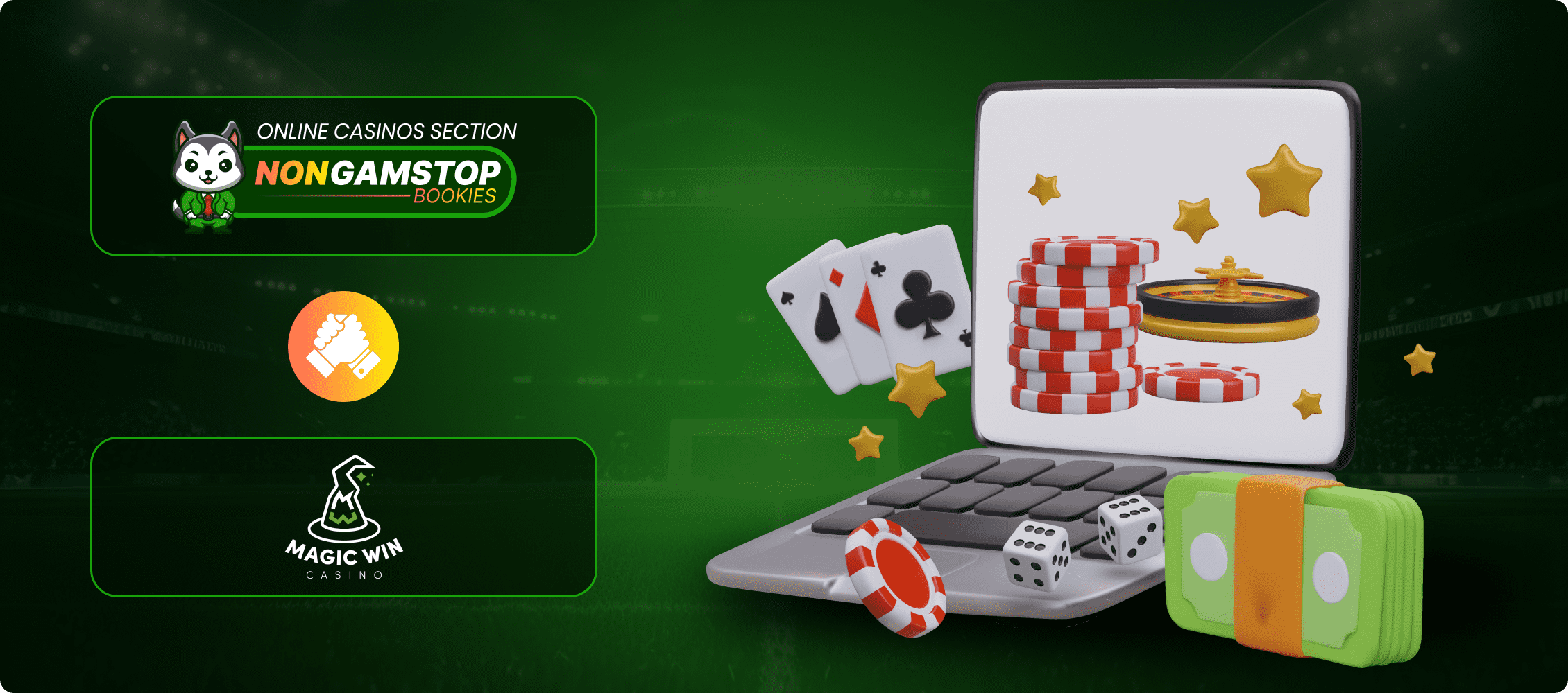 Magic Win Casino Interface Banner