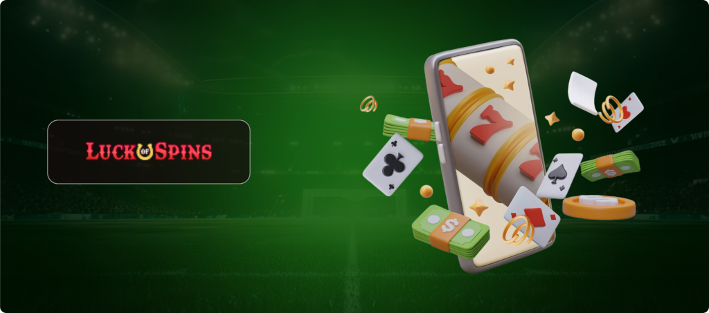 Luck of Spins Mobile Gambling Banner
