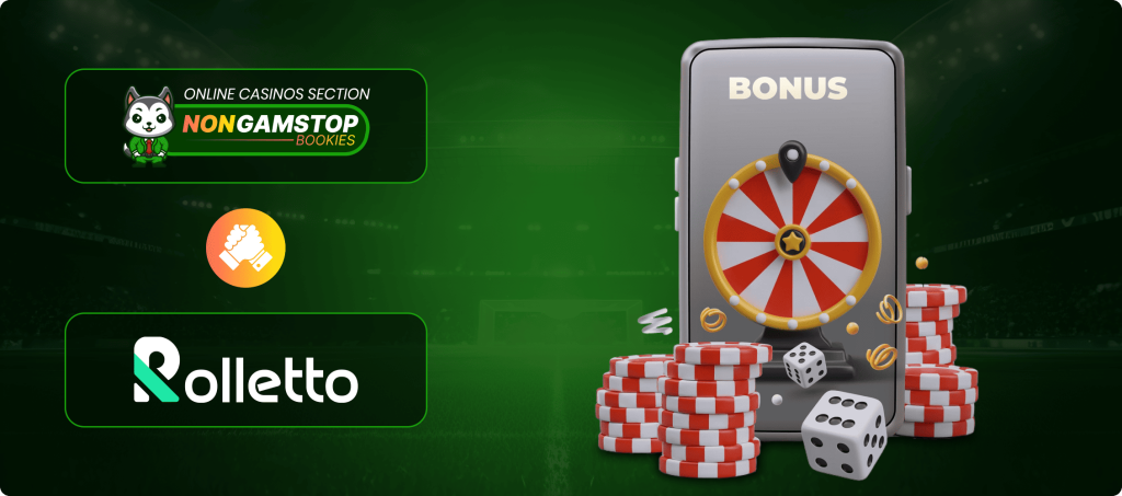 Rolletto Casino Bonuses Banner