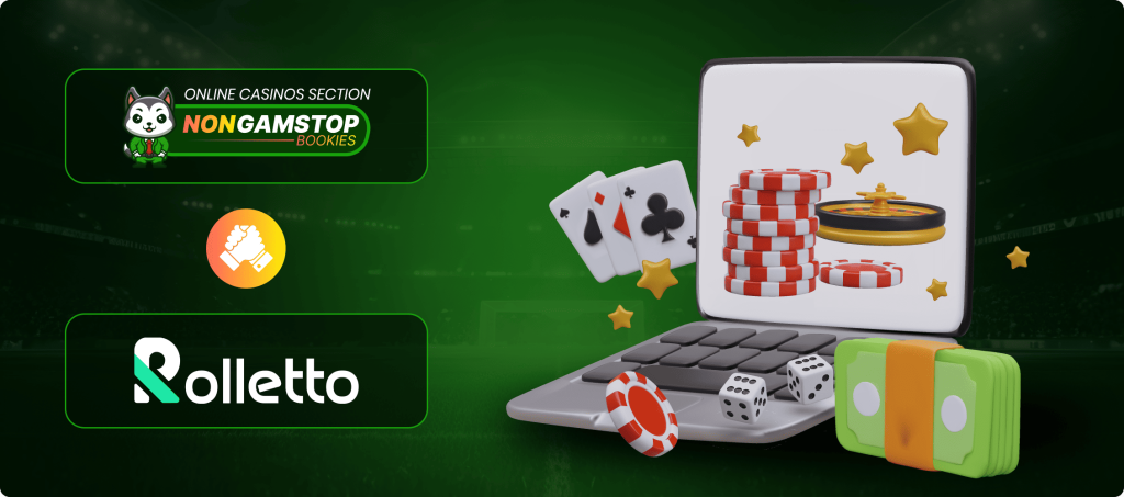 Rolletto Casino Interface and User Experience Banner