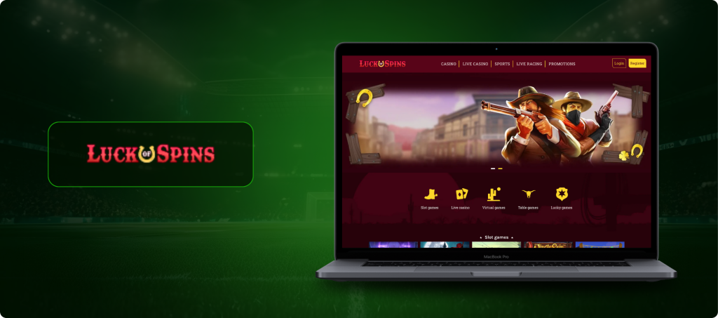 Luck of Spins Casino Banner