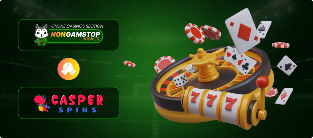 Casper Spins Casino Games Banner