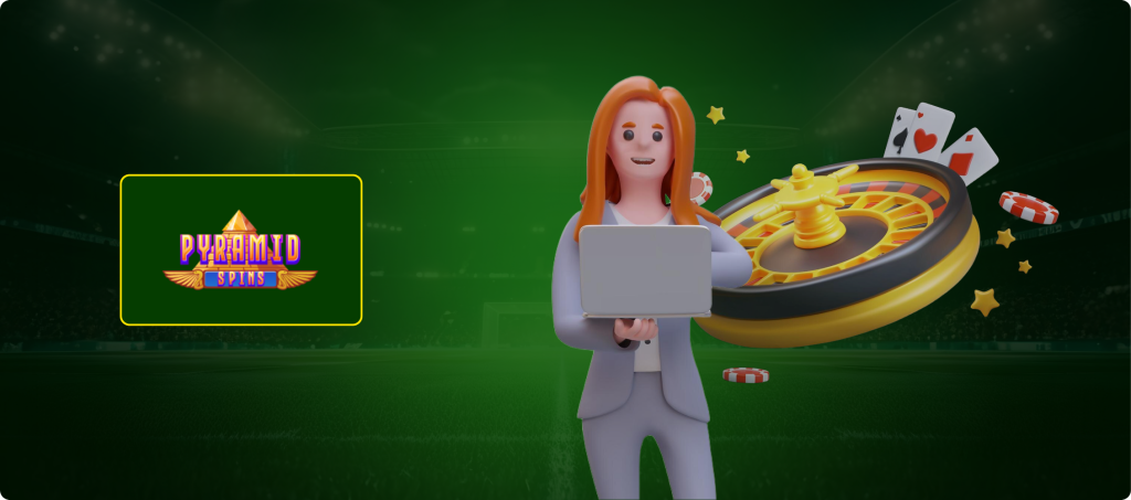 Pyramid Spins Live Dealer Games Banner