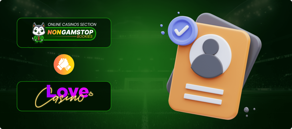 How to Register with Love Casino Banner