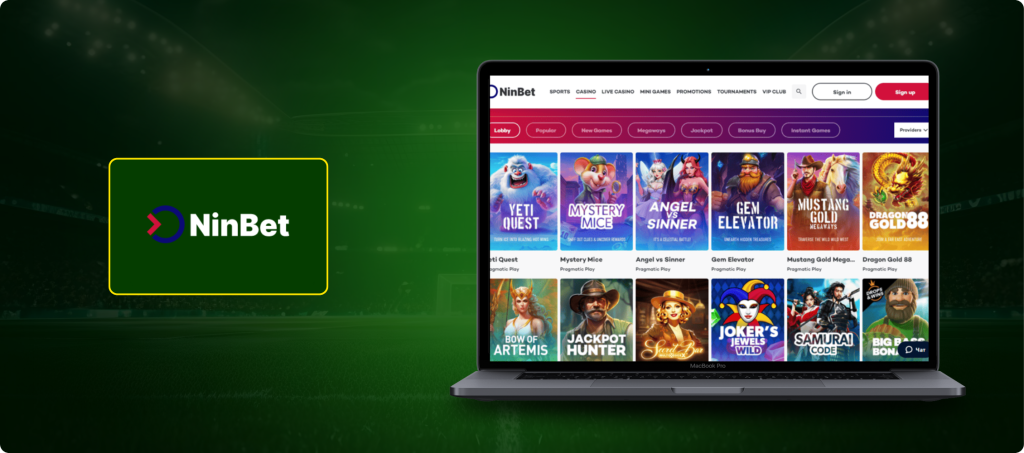 NinBet Casino Banner