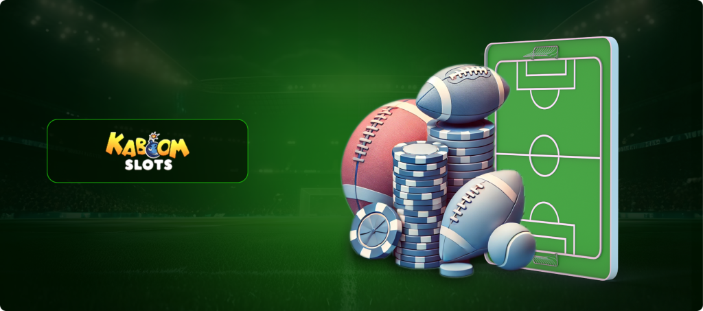 Kaboom Slots Sportsbook Banner