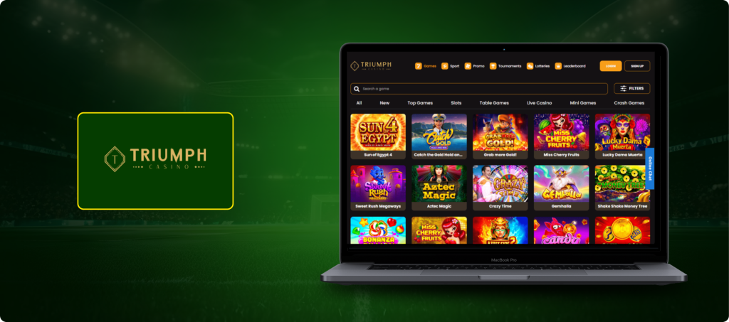 Triumph Casino Banner