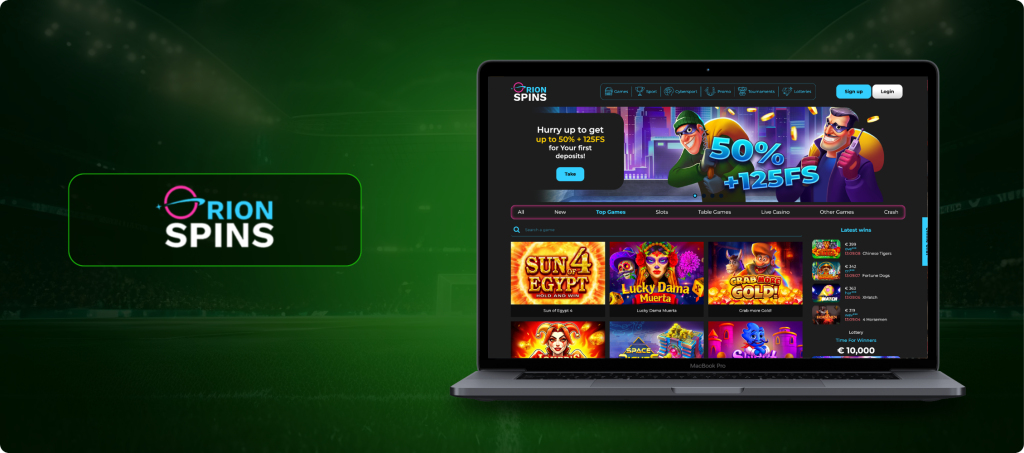 Orion Spins Casino Banner