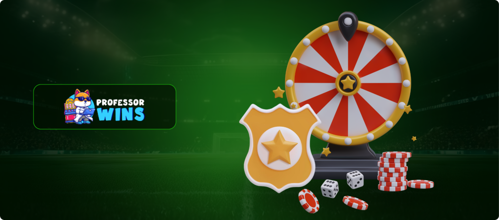 Safety and Security of Professor Wins Casino Banner