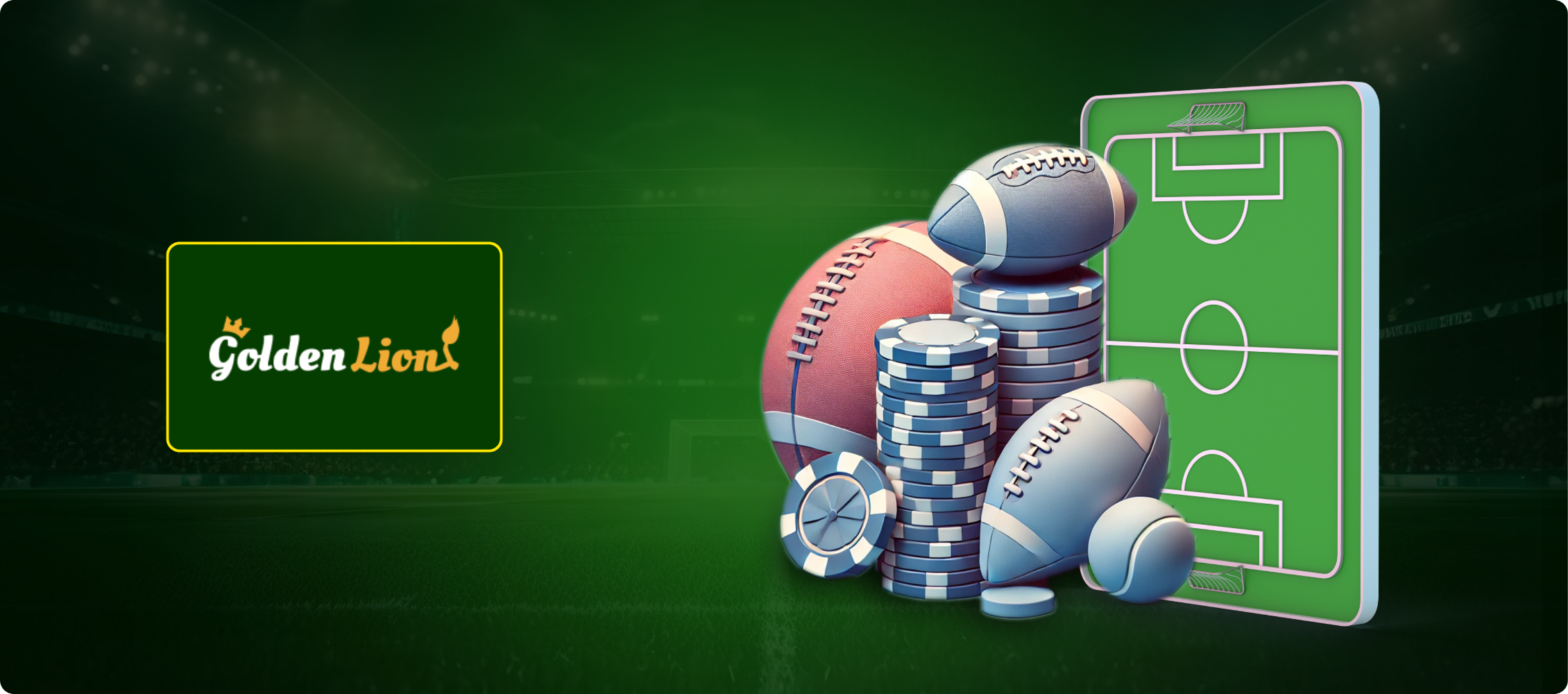 Golden Lion Sportsbook Banner