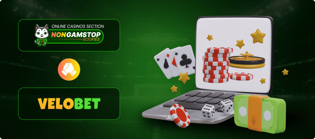 Banner: Velobet Casino Interface