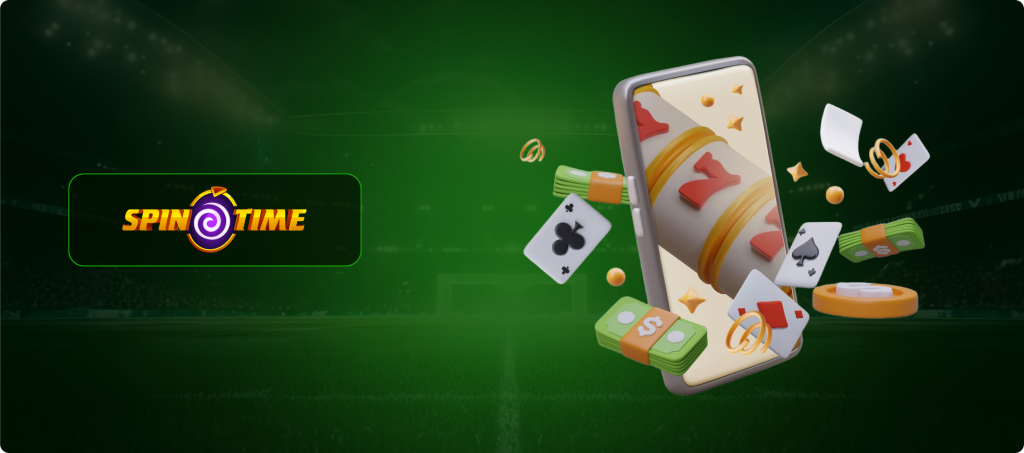 SpinTime Mobile Gambling Banner