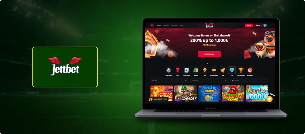 Jettbet Casino Banner