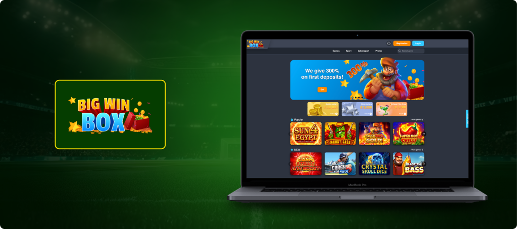 Bigwinbox Casino Banner