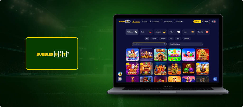 BubblesBet Casino Banner