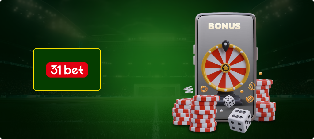 31 Bets Casino Bonuses Banner