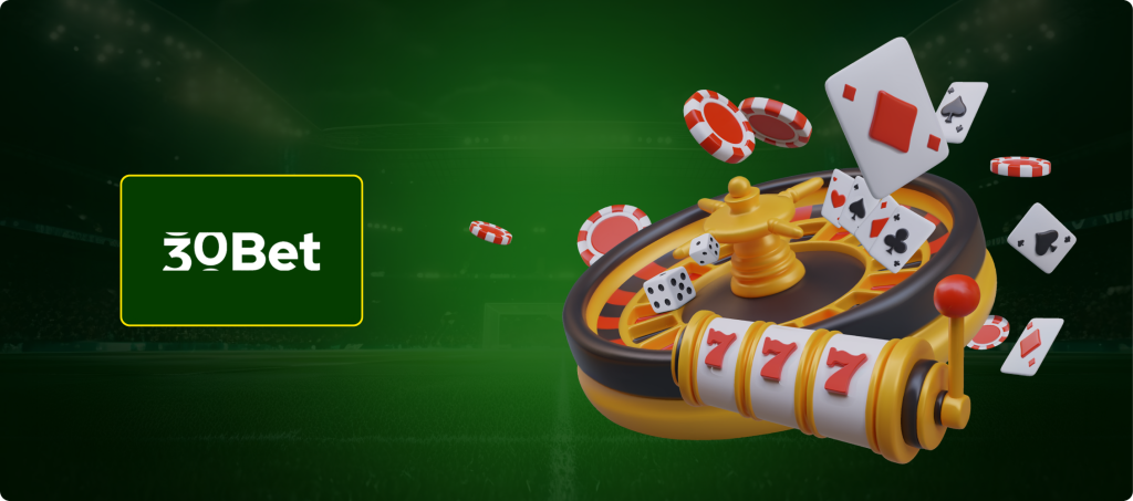 30Bet Casino Games Banner