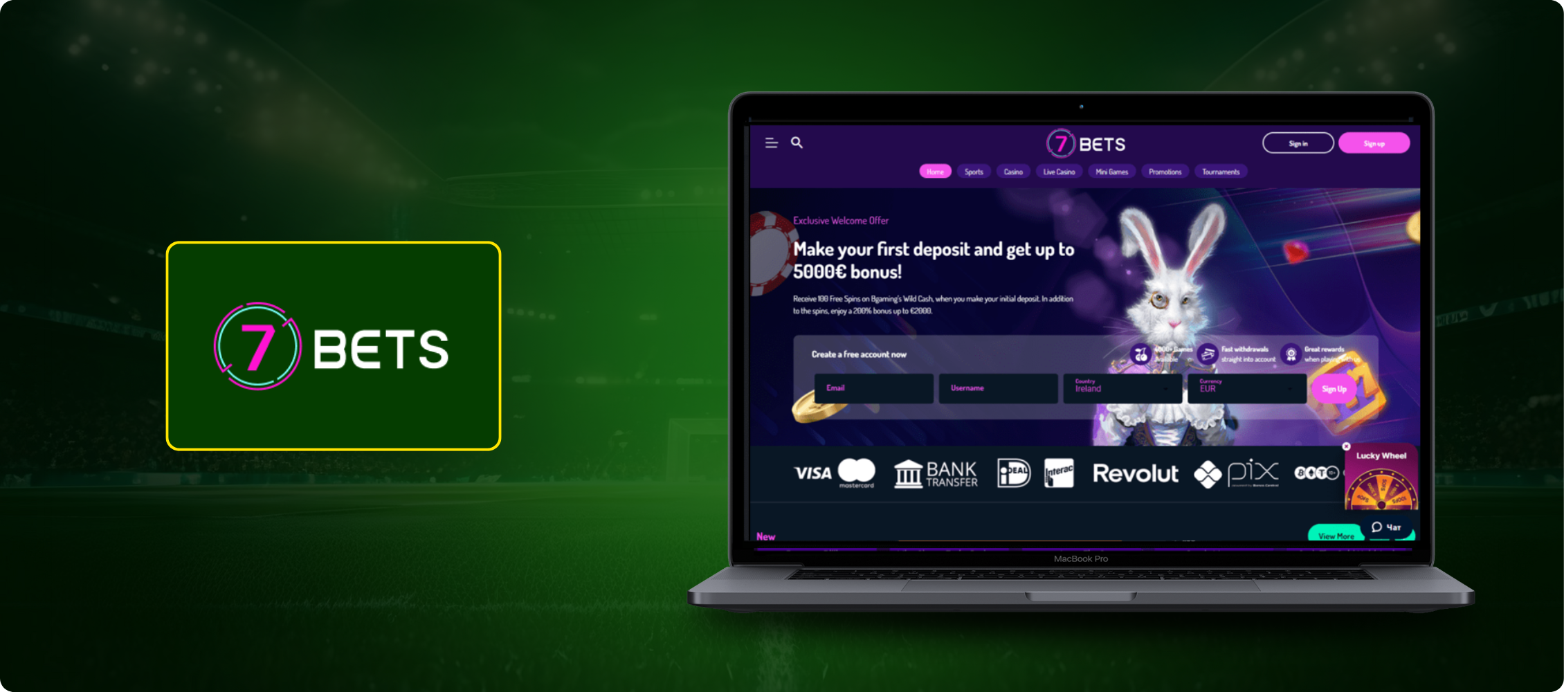 7Bets Betting Site Banner