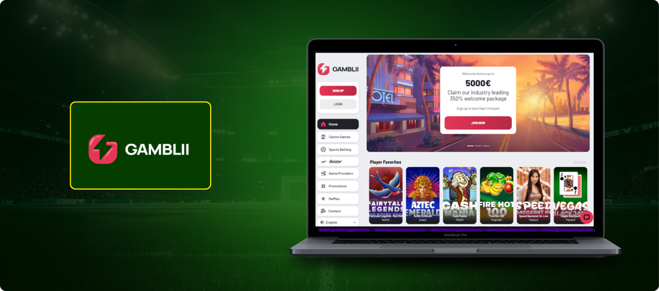 Gamblii Casino Banner