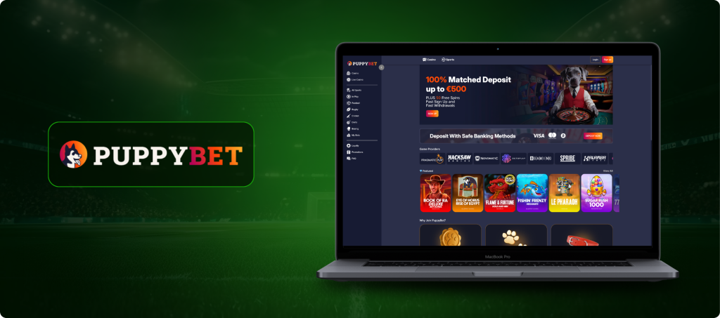 PuppyBet Casino Banner