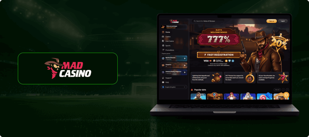 MadCasino Banner