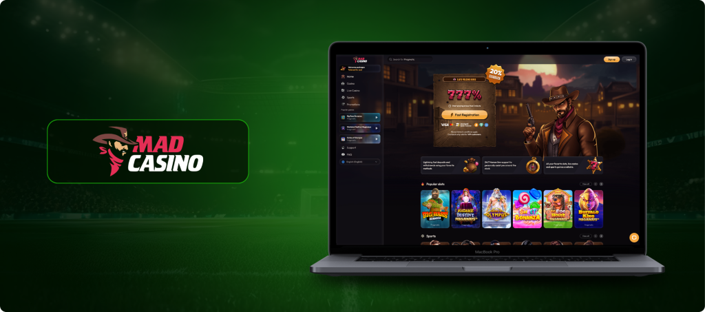 MadCasino Banner