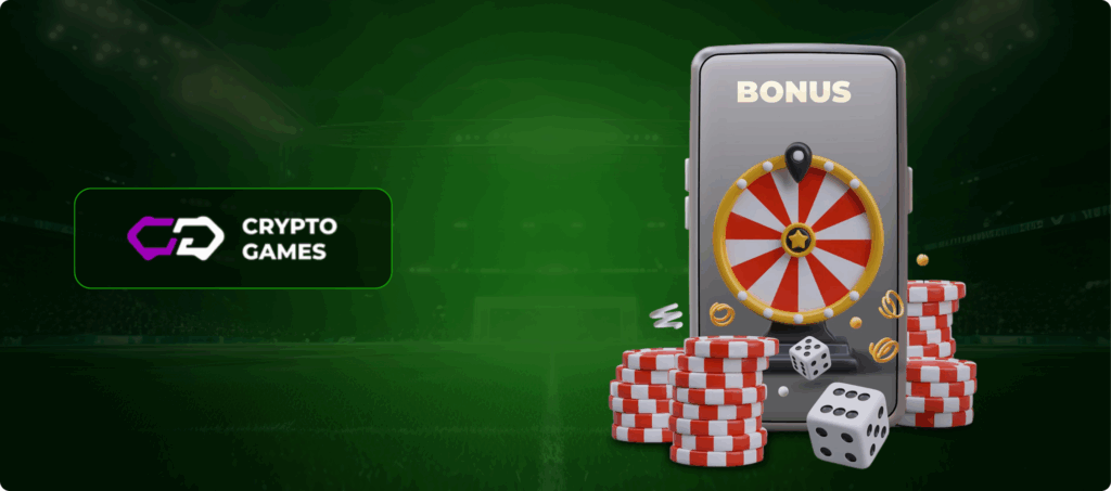 Crypto-Games Casino Bonuses Banner