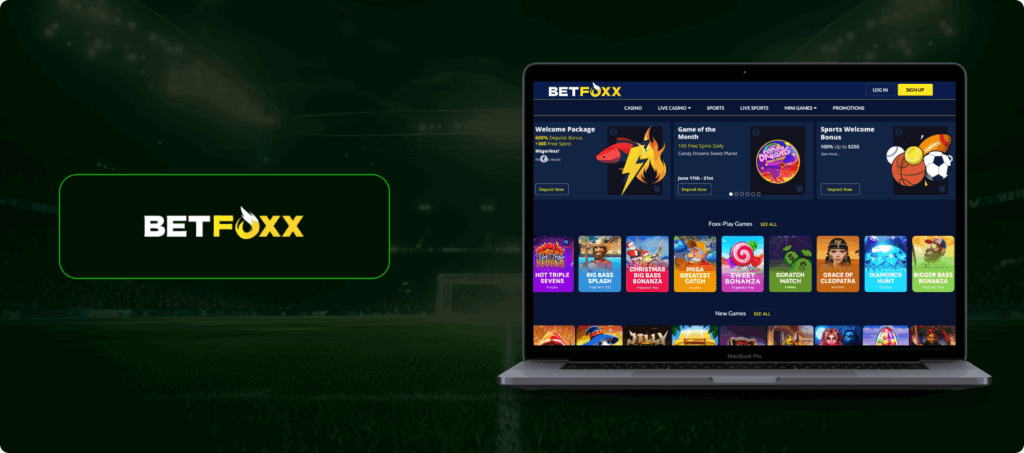 BetFoxx Casino Banner