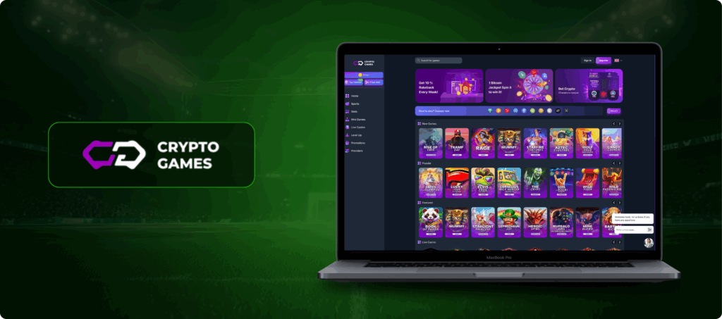 Crypto-Games Casino Banner