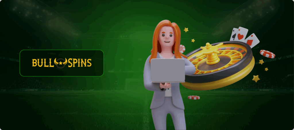 Bullspins Live Dealer Games Banner