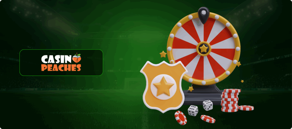 Casino Peaches Bonuses Banner