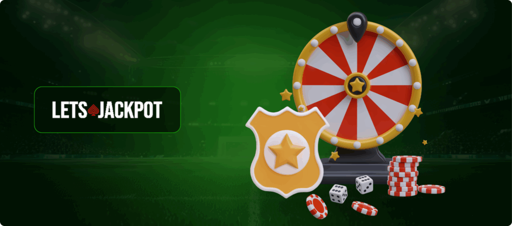 Safety and Security of LetsJackpot Casino Banner