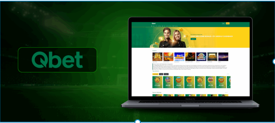Qbet casino banner