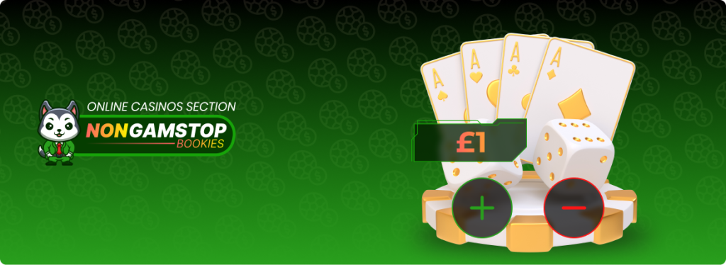 Advantages and Disadvantages of £1 Deposit Casinos Banner