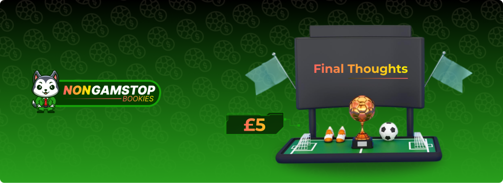 Bookies with Minimum Deposit £5 banner