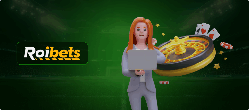 Roibets Live Dealer Games Banner