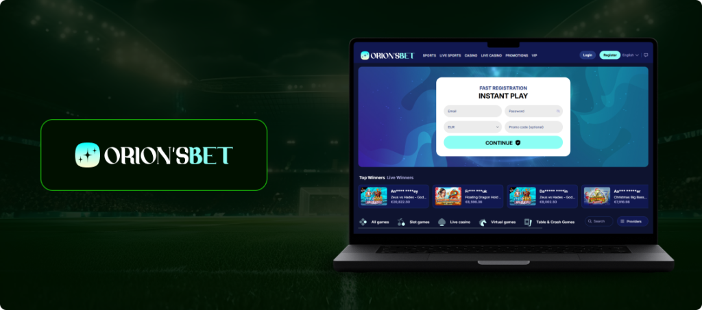 Orionsbet Casino Banner