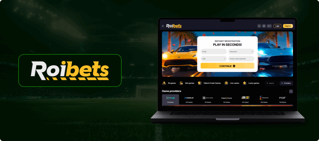 Roibets Casino Banner