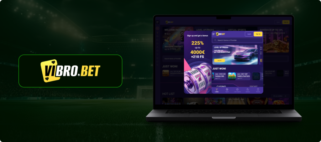 Vibrobet Casino Banner