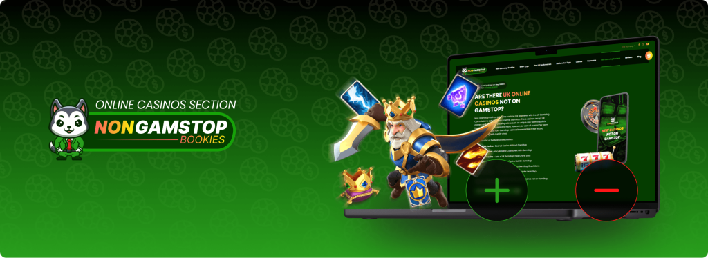 Pros and Cons of Casinos Not on GamStop Banner 