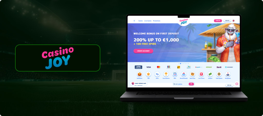 Casino Joy Banner