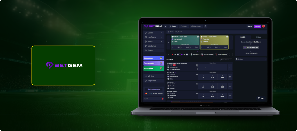BetGem Betting Site Banner
