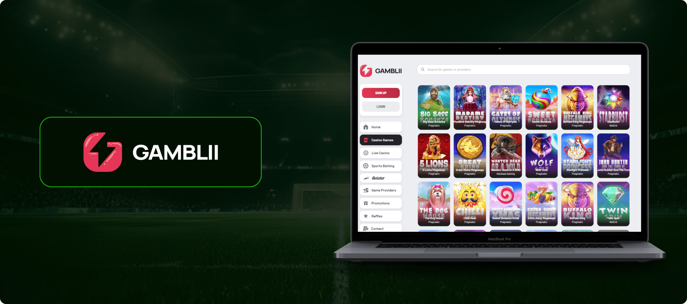 Gamblii Betting Site Banner